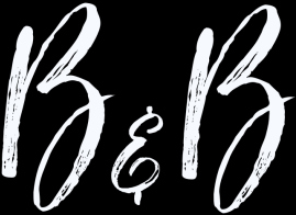 B & B logo treatment